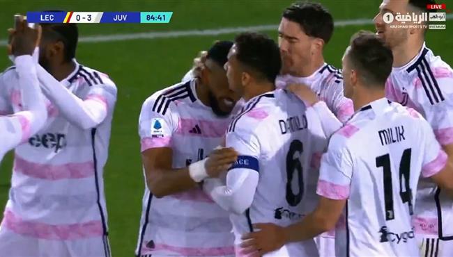 اهداف مباراة يوفنتوس وليتشي 3 0 الدوري الايطالي