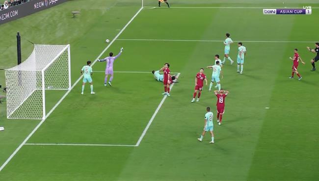 هجمة خطيرة من قطر علي مرمي الصين في كاس اسيا
