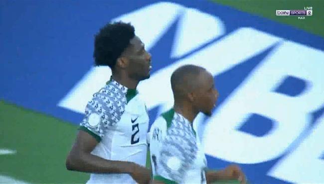 هدف نيجيريا الاول في مرمي غينيا بيساو بكاس امم افريقيا