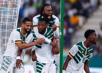 فيديو إكامبي يسجل هدف الكاميرون الأول أمام جامبيا