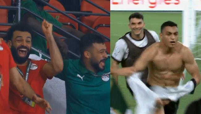 هدف مصطفي محمد في مرمي الرأس الاخضر وفرحة هسترية من محمد صلاح