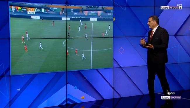 تحليل جمال الغندور علي قرارات حكم مباراة نيجيريا وغينيا الاستوائية بكاس امم افريقيا