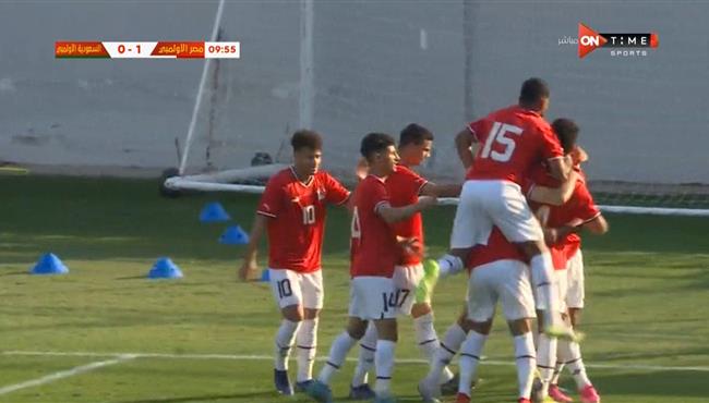 اهداف مباراة مصر والسعودية الاولمبي 1 2 مباراة ودية
