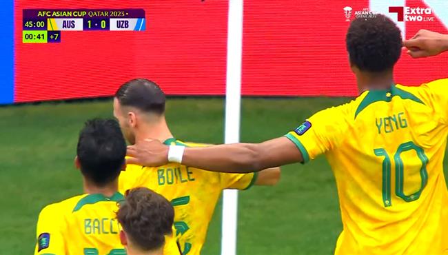اهداف مباراة استراليا واوزبكستان 1 1 كاس اسيا