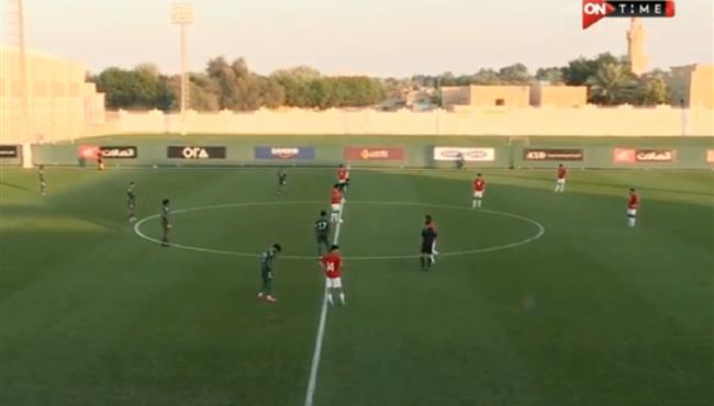 ملخص مباراة مصر والسعودية الاولمبي 1 2 مباراة ودية
