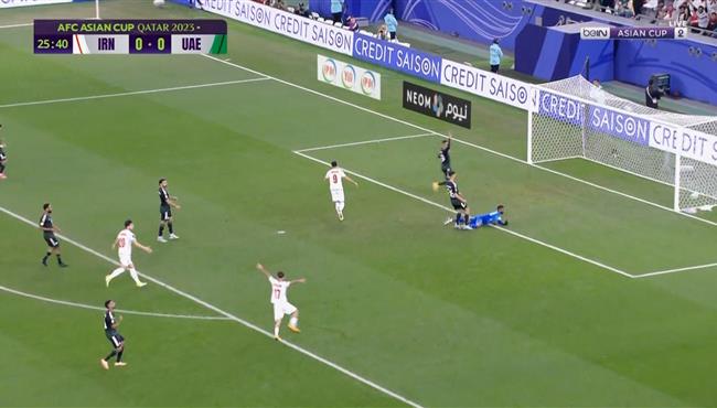 اهداف مباراة الامارات وايران 1 2 كاس اسيا