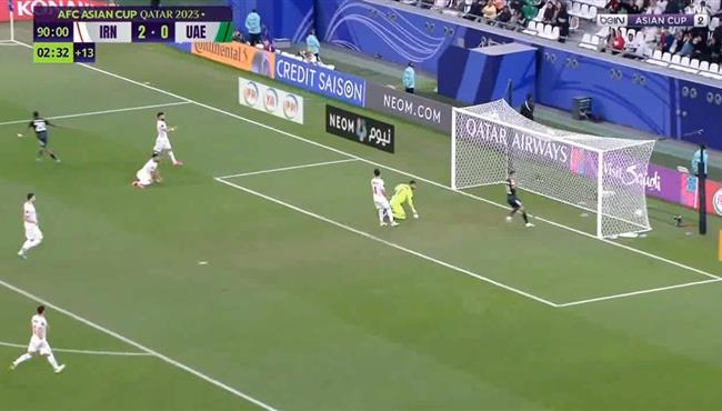 هدف الامارات الرائع في مرمي ايران بكأس اسيا