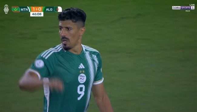 بغداد بونجاح يهدر هدف للجزائر امام موريتانيا في كأس امم افريقيا