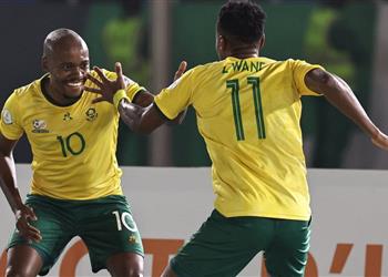تشكيل جنوب إفريقيا أمام تونس في أمم إفريقيا بيرسي تاو وزواني أساسيان