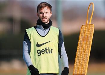 بعد 3 أشهر ماديسون يعود لتدريبات توتنهام استعداد ا لمواجهة مانشستر سيتي