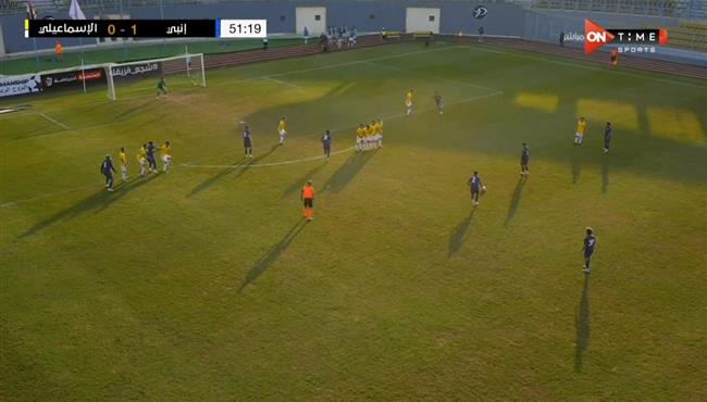 هدف علي فوزي العالمي في مباراة الاسماعيلي وانبي بكأس الرابطة المصرية