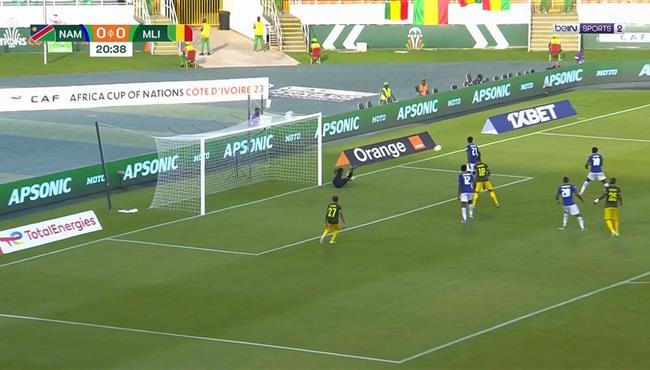 تصدي حارس مرمي ناميبيا يحرم مالي من تسجيل هدف