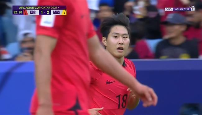 هدف تعادل كوريا الجنوبية الرائع مع ماليزيا 2 2 كاس اسيا
