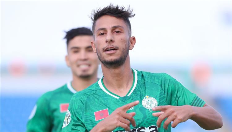يسري بوزوق لاعب الرجاء المغربي