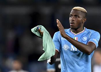 رئيس نابولي يعلن فيكتور أوسيمين سيرحل عنا ونعلم وجهته