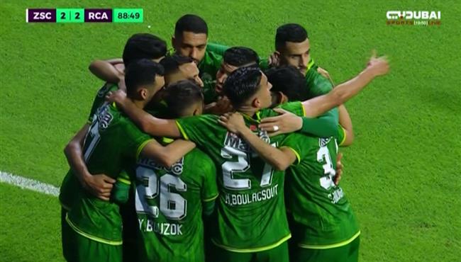 هدف تعادل الرجاء مع الزمالك 2 2 مباراة ودية