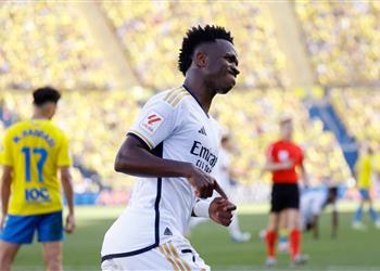 فيديو فينيسيوس جونيور يسجل هدف تعادل ريال مدريد أمام لاس بالماس