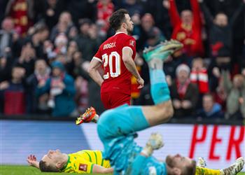 فيديو ليفربول يضرب نورويتش بخماسية ويتأهل لدور الـ16 من كأس الاتحاد الإنجليزي