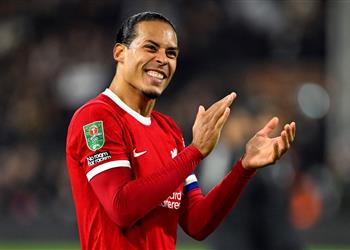 فيديو فان دايك يسجل هدف ليفربول الرابع أمام نورويتش سيتي