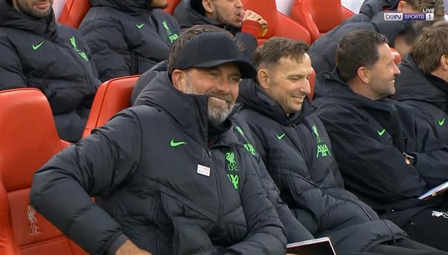 تحية خاصة من جماهير ليفربول ليورجن كلوب في مباراة نورويتش سيتي بكاس الاتحاد الانجليزي