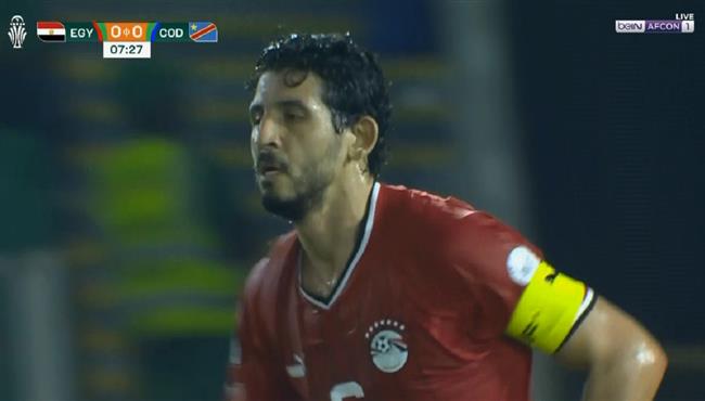 احمد حجازي يهدر هدف محقق امام الكونغو الديمقراطية بكأس امم افريقيا