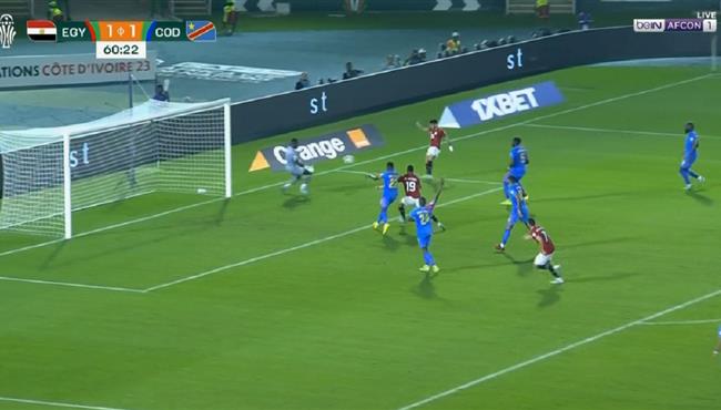 زيزو يهدر انفراد امام الكونغو الديمقراطية بكأس امم افريقيا