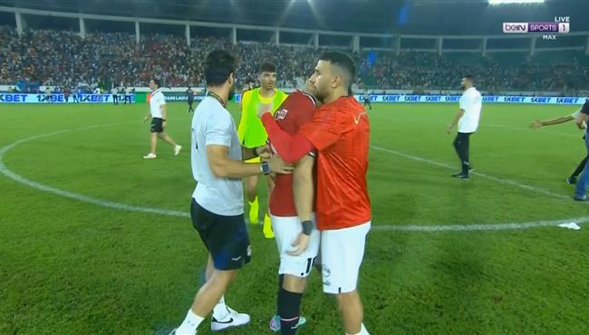 حسرة لاعبي منتخب مصر بعد الخروج من كاس امم افريقيا