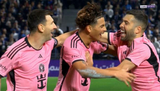 هدف انتر ميامي الثالث الرائع في مرمي الهلال بكأس موسم الرياض