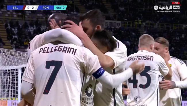 اهداف مباراة روما وساليرنيتانا 2 1 الدوري الايطالي
