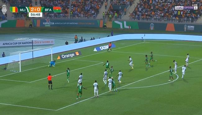 هدف بوركينا فاسو الاول في مرمي مالي بكأس امم افريقيا
