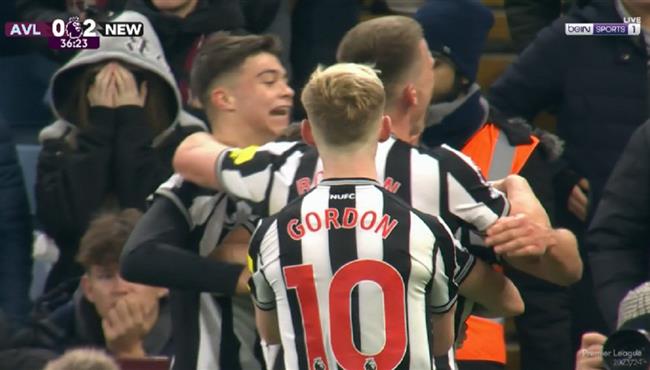 اهداف مباراة نيوكاسل واستون فيلا 3 1 الدوري الانجليزي