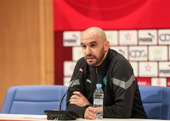 فيديو الركراكي أتحمل مسؤولية الخسارة أمام جنوب إفريقيا ولم نفعل المطلوب