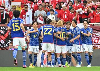 فيديو منتخب اليابان يسجل الهدف الأول أمام البحرين في كأس آسيا