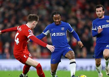 فيديو كونور برادلي يسجل هدف ليفربول الثاني أمام تشيلسي