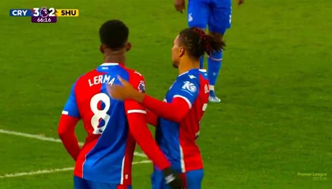 اهداف مباراة كريستال بالاس وشيفيلد يونايتد 3 2 الدوري الانجليزي