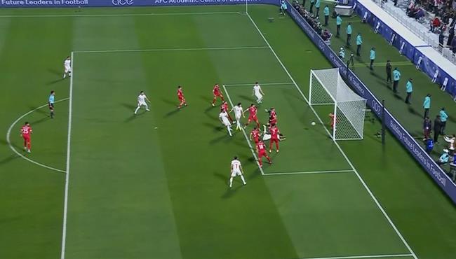 انقاذ رائع من لاعب سوريا يمنع هدف مؤكد لـ ايران من علي خط المرمي