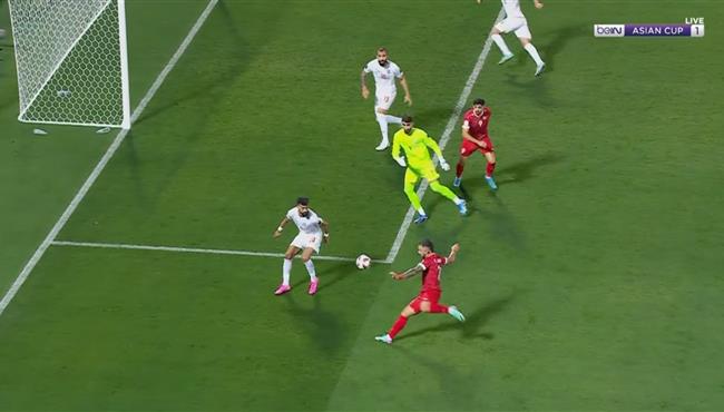 لاعب سوريا كاد ان يسجل هدف فوز قاتل امام ايران في كأس اسيا