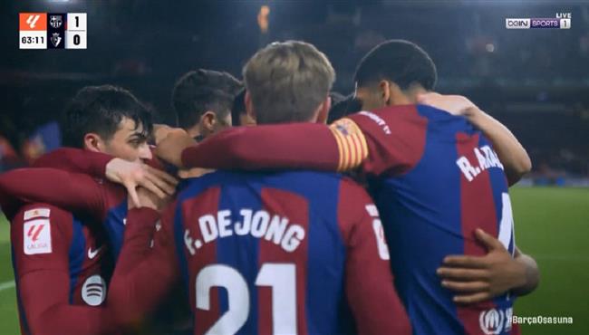 هدف فوز برشلونة علي اوساسونا 1 0 الدوري الاسباني