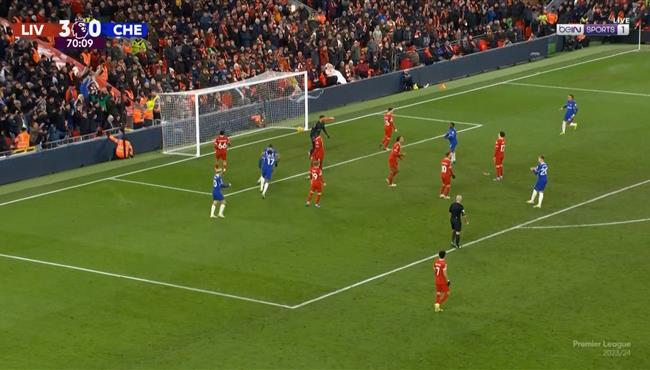 هدف تشيلسي الاول في مرمي ليفربول بالدوري الانجليزي نكونكو