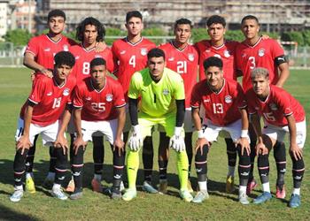 منتخب مصر للشباب يفوز على بورتو السويس ودي ا