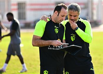 مران الزمالك معتمد جمال ي حفز اللاعبين انتظام أوباما وتأهيل ثنائي الفريق