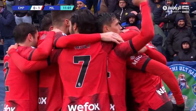 اهداف مباراة ميلان وامبولي 3 0 الدوري الايطالي