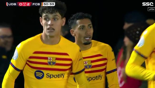 هدف رافينيا في مرمي بارباسترو بكاس ملك اسبانيا