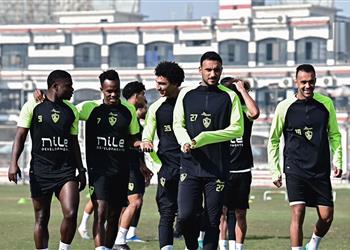 مران الزمالك معتمد جمال يوجه رسالة للاعبين وانتظام ناصر منسي