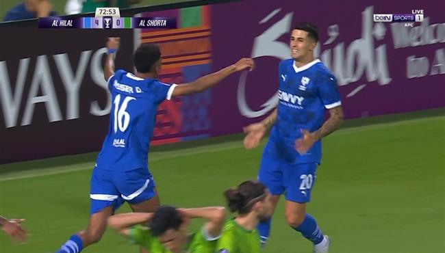 هدف ناصر الدوسري في مرمي الشرطة العراقي بدوري ابطال اسيا