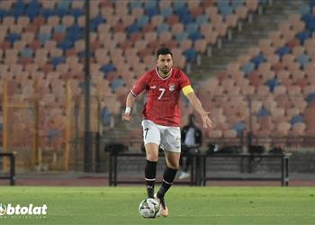 فيديو بتصويبة صاروخية تريزيجيه يسجل هدف مصر الأول أمام موريتانيا