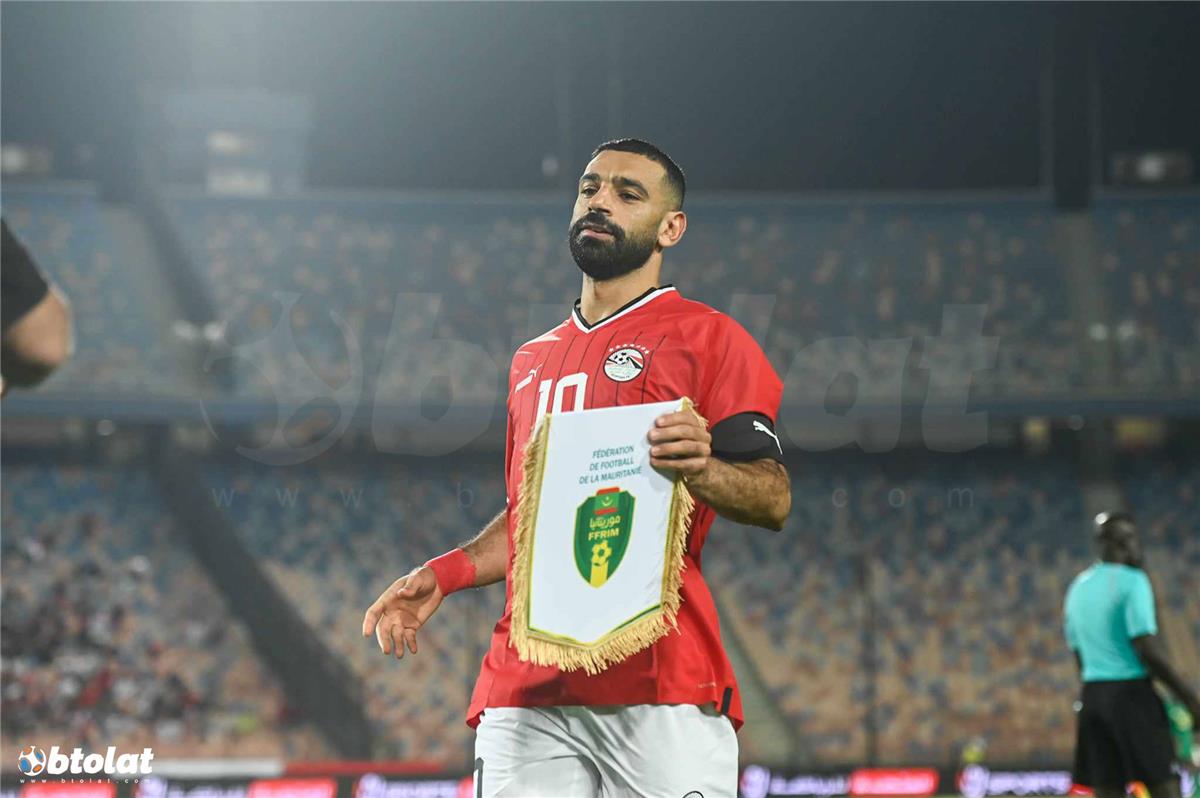 محمد صلاح لاعب منتخب مصر