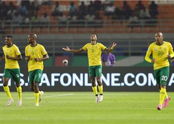 فيديو منتخب جنوب إفريقيا يكتسح الكونغو بخماسية في تصفيات كأس أمم إفريقيا