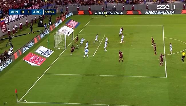 اوتاميندي ينقذ الارجنتين من هدف لفنزويلا بتصفيات كاس العالم
