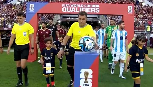 ملخص مباراة الارجنتين وفنزويلا 1 1 تصفيات كأس العالم